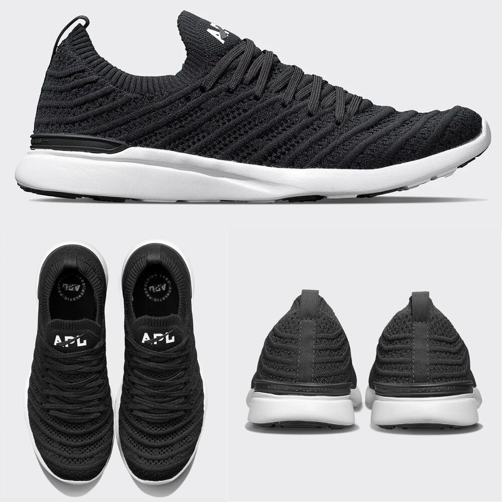 APL Women's TechLoom Black Sneakers